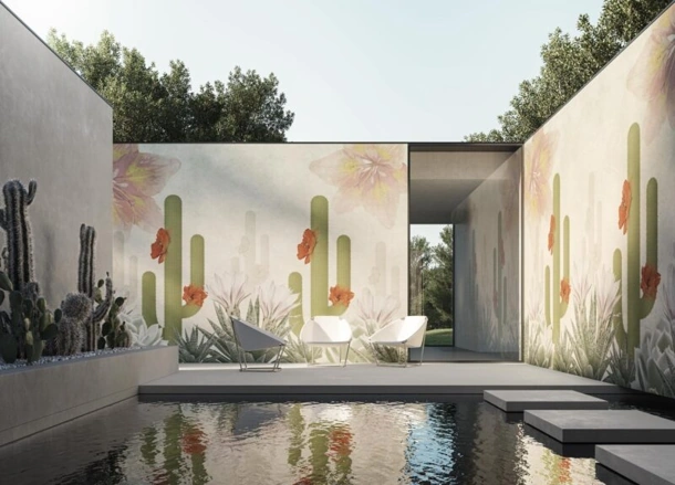 Carta da parati Desert in Bloom di Instabilelab