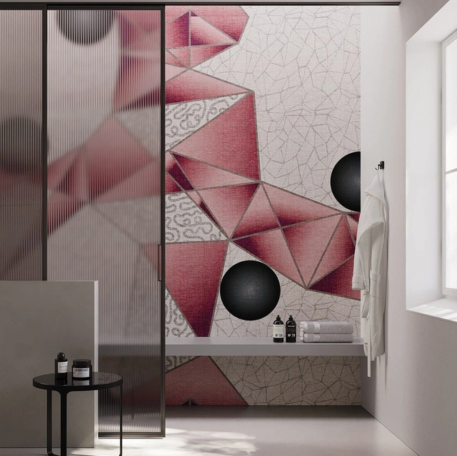 Carta da parati geometrica Nori di Instabilelab