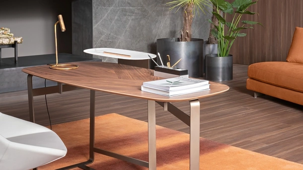Scrittoio di design Gauss di Bonaldo