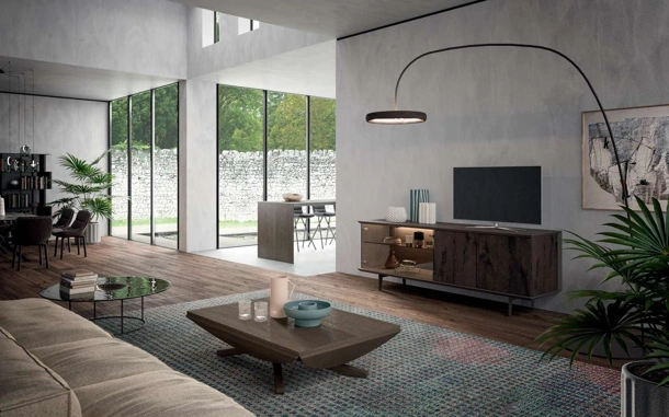 Tavolino trasformabile in legno Ellis di Ozzio