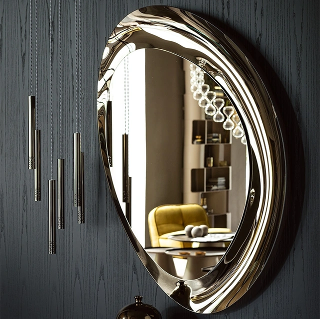 Specchio in cristallo specchiato Ascot di Cattelan Italia