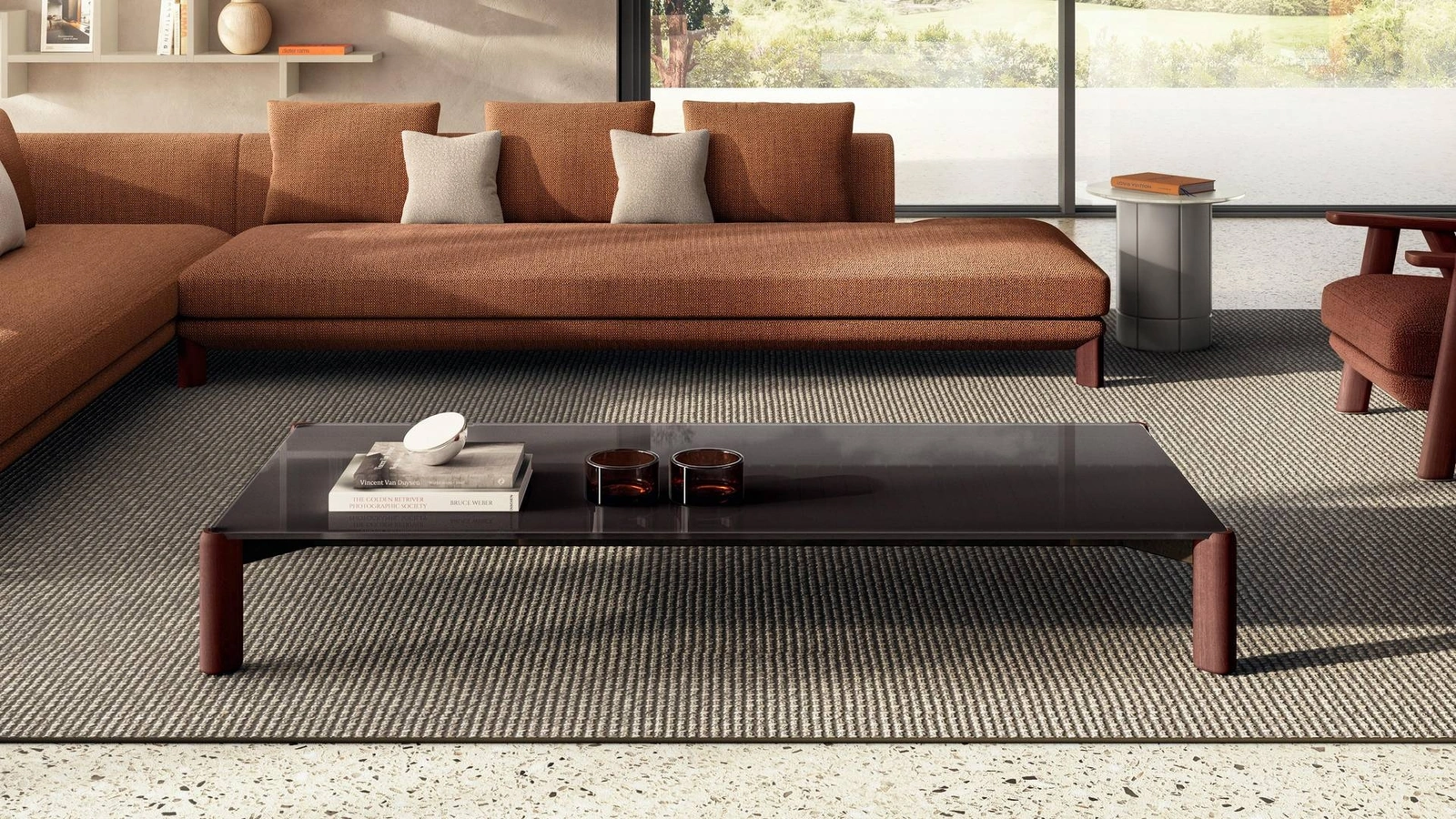Tavolino Correr Slim 2784G di Lago