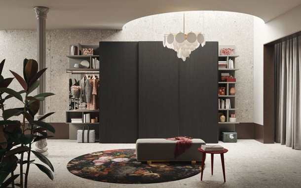 Armadio Basic Rovere con ante scorrevoli di Morassutti