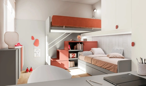 Cameretta Layout 16B di Doimo Cityline