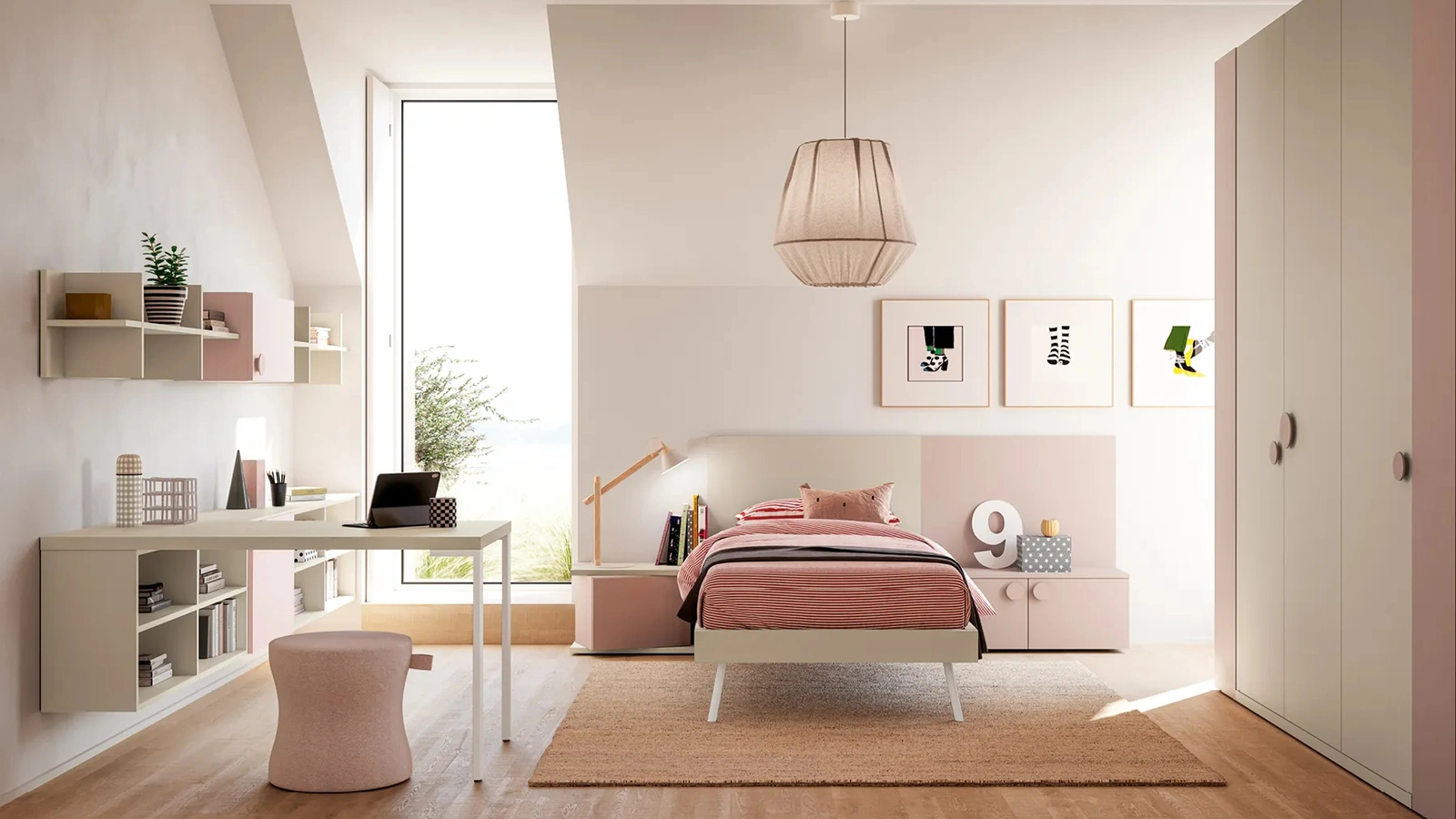 Cameretta Layout 01A di Doimo Cityline