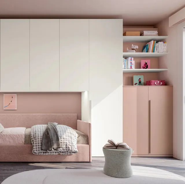 Cameretta a ponte Layout 01B di Doimo Cityline