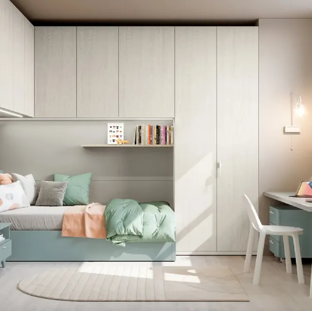 Cameretta a ponte Layout 03B di Doimo Cityline