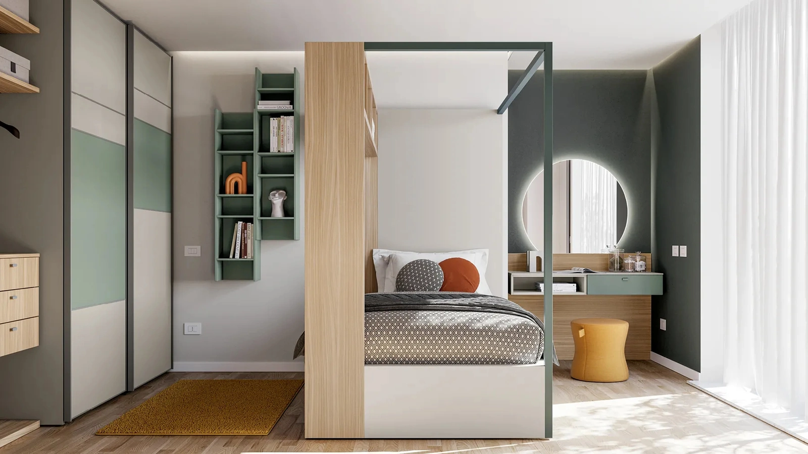Cameretta Layout 04A di Doimo Cityline