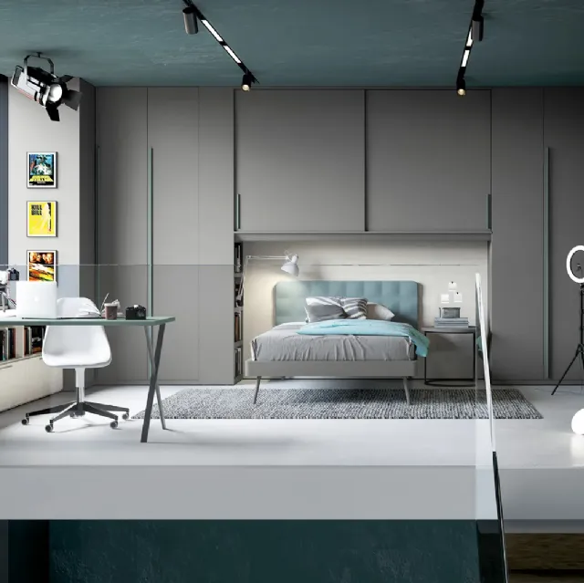 Cameretta a ponte Layout 04B di Doimo Cityline