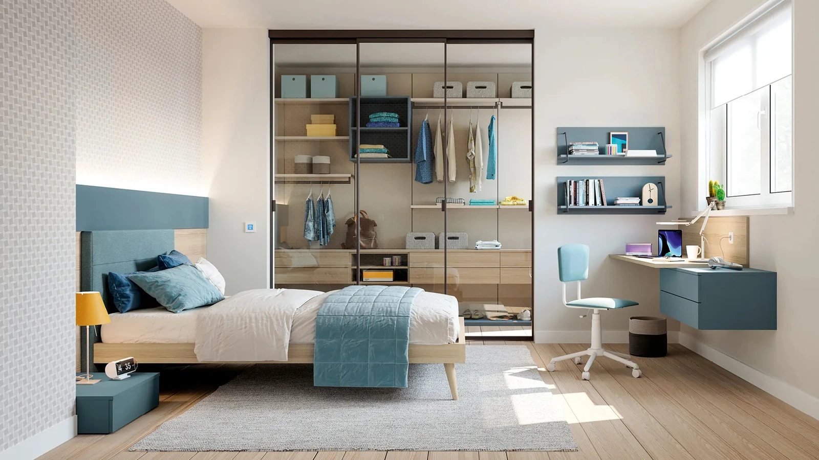 Cameretta Layout 08A di Doimo Cityline