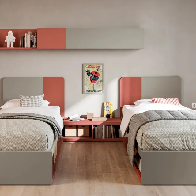 Cameretta Layout 08B di Doimo Cityline