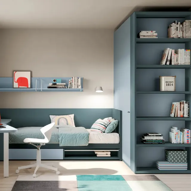 Cameretta Layout 09B di Doimo Cityline
