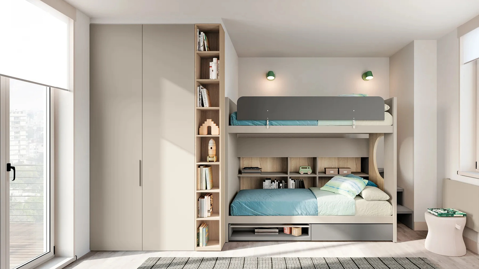 Cameretta Layout 11B di Doimo Cityline