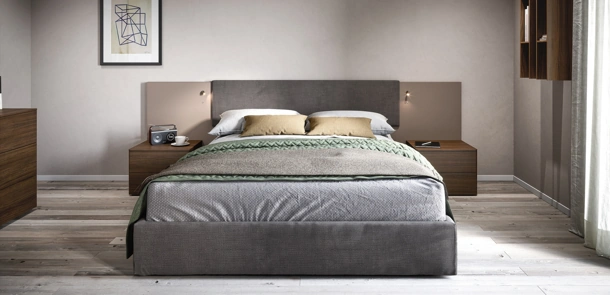 Comodino Londra in melaminico Rovere Cotto di Cinquanta3