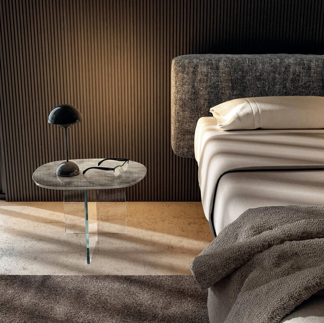Comodino in vetro Pleasure 1419 Lago