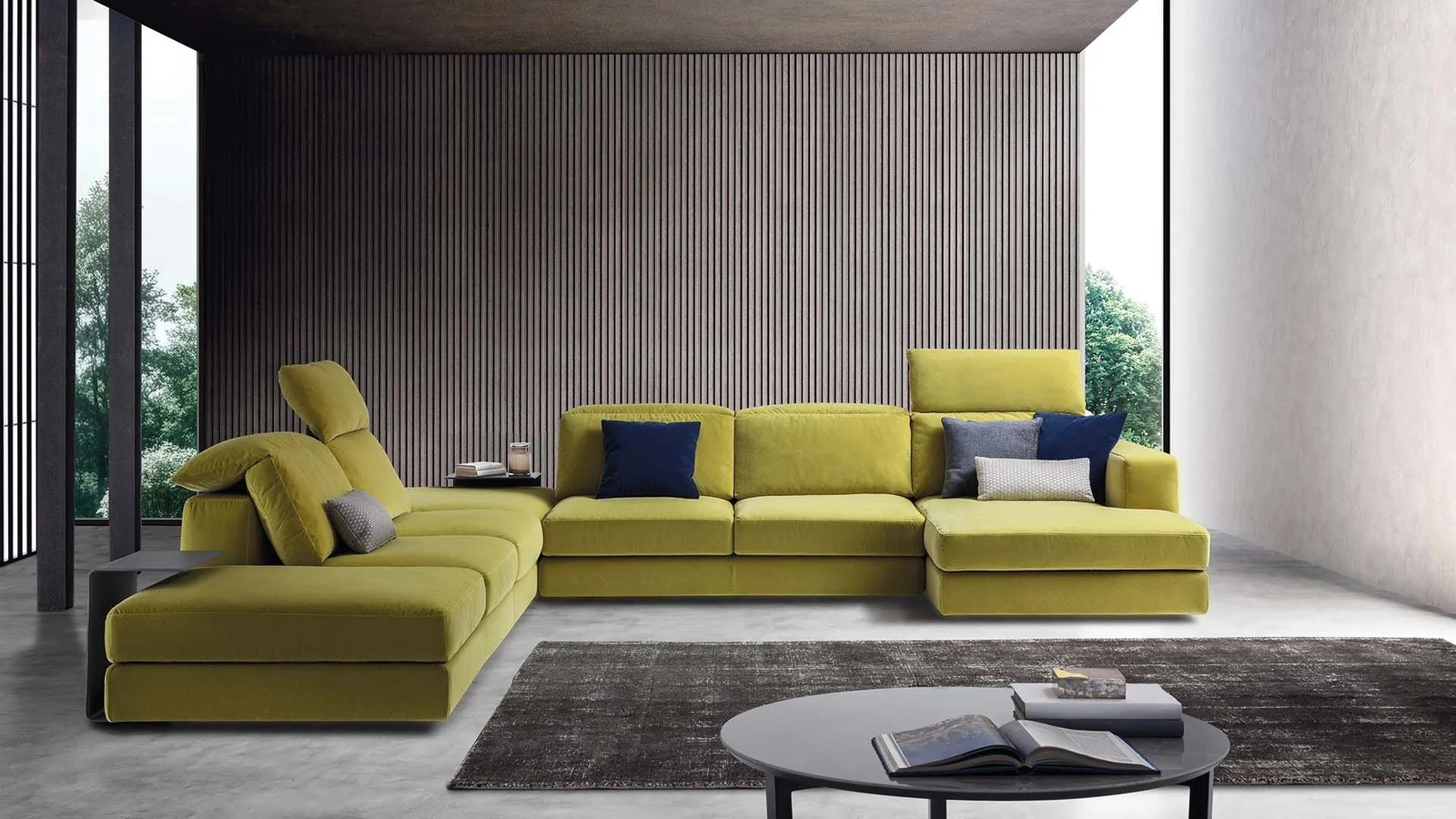 Salotto angolare Grand Rest di Gurian