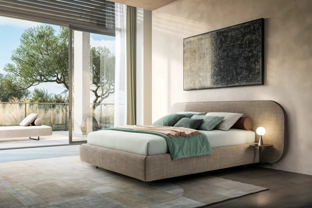 Letto matrimoniale B-Curve di Twils