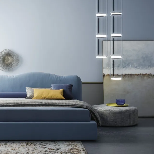 Letto imbottito Hollis di Biba Salotti
