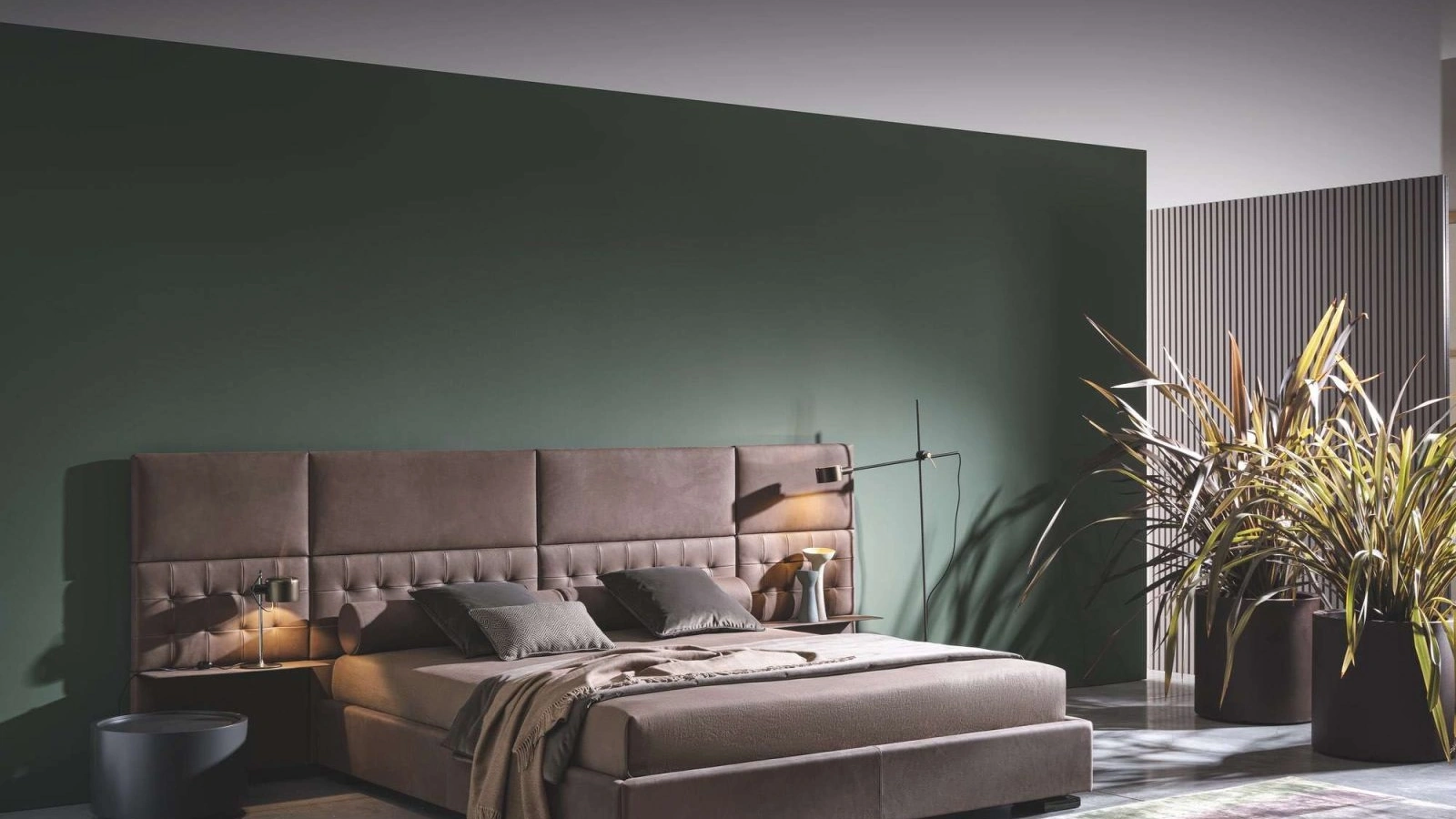 Letto matrimoniale Boiserie Marlene di Twils