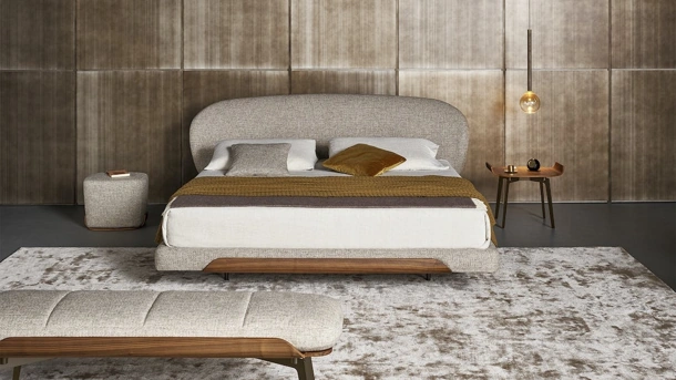 Letto con testiera Olos di Bonaldo