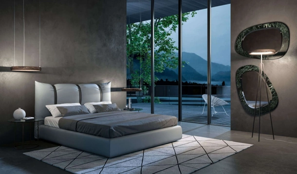 Letto con box contenitore Confit di Ozzio