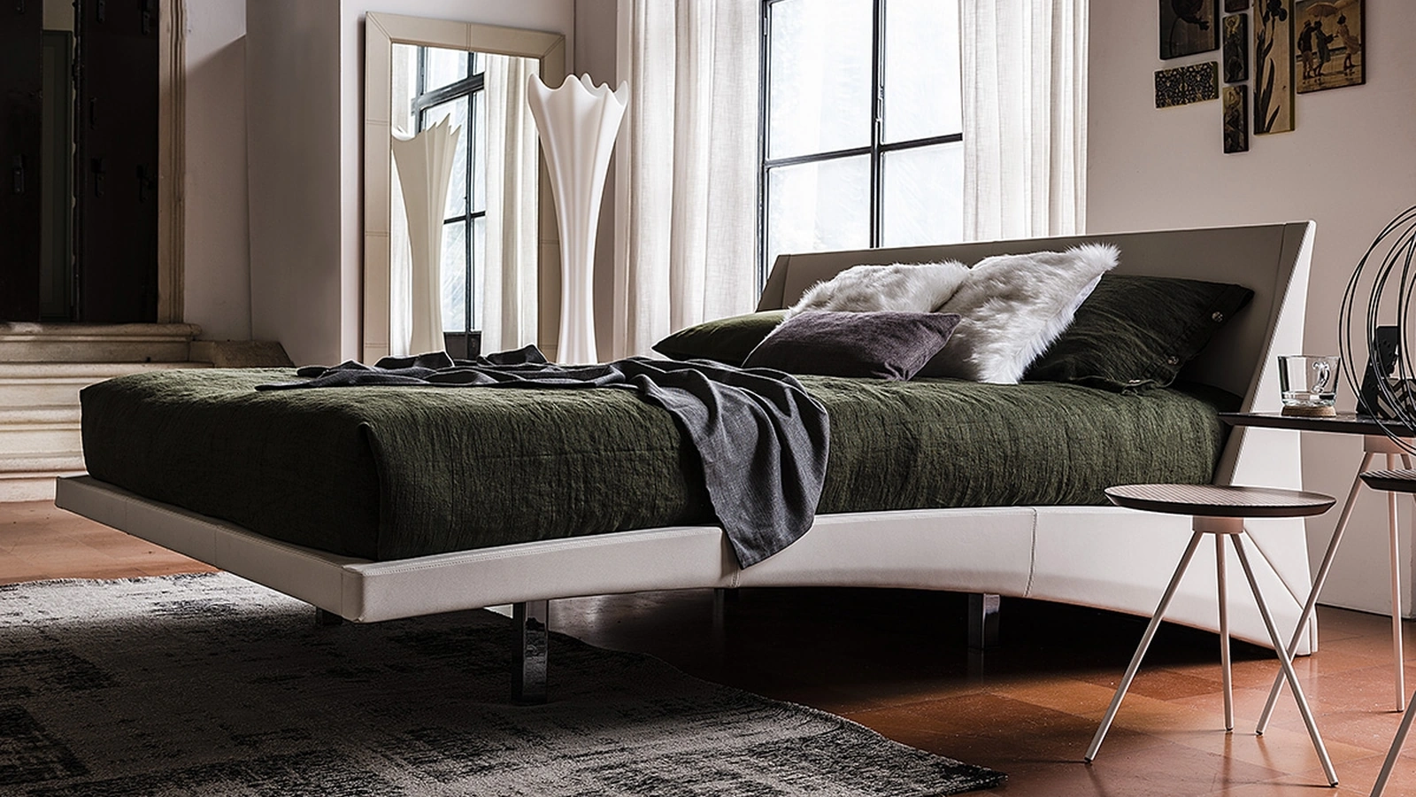 Letto di design Dylan di Cattelan Italia