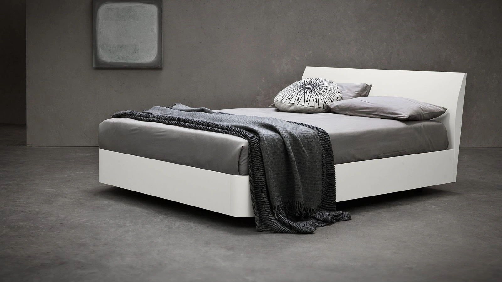 Letto con contenitore Kingda di Morassutti
