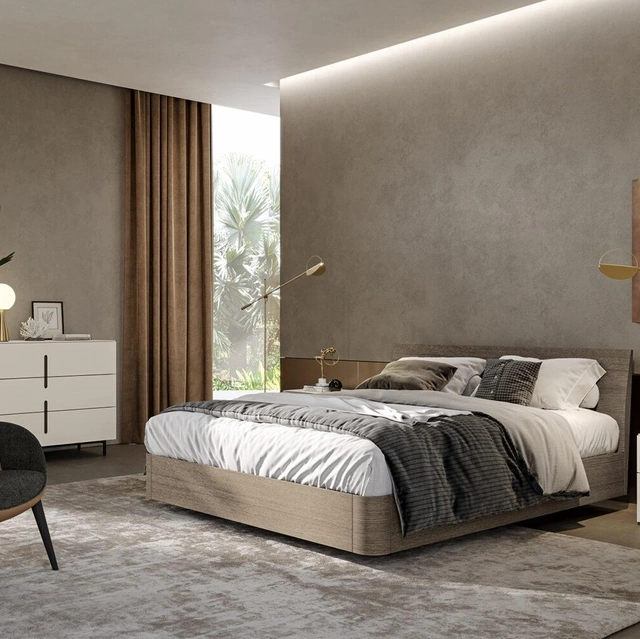 Letto con contenitore Kingda di Morassutti