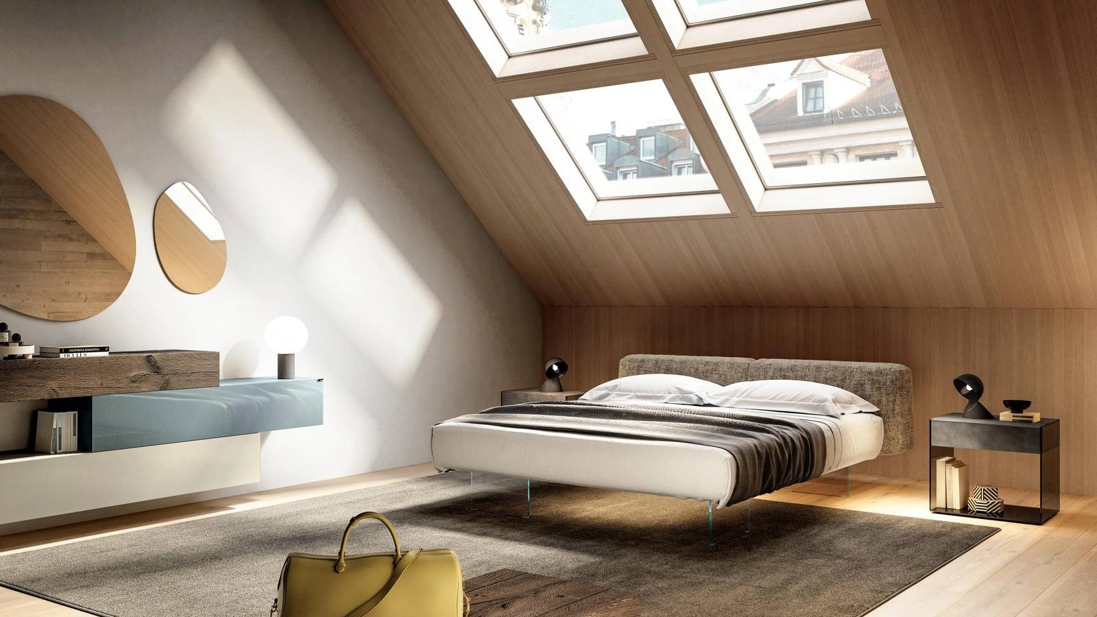 Letto sospeso Air 1562 di Lago