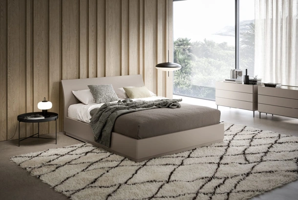 Letto Bend con box contenitore di Novamobili