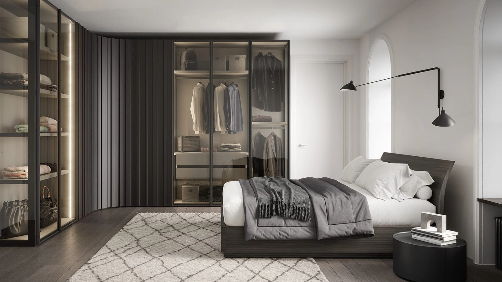 Letto Bend con box contenitore di Novamobili