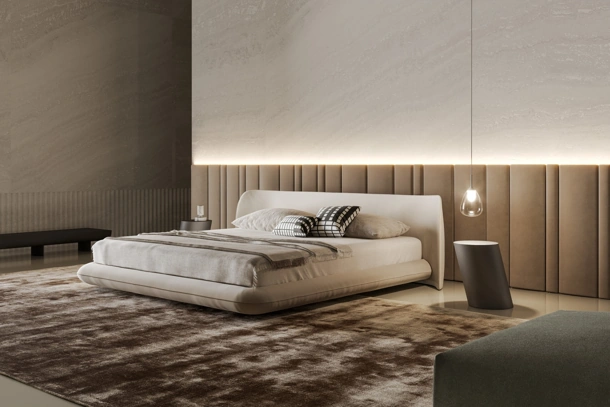 Letto di design Nubo di Bonaldo