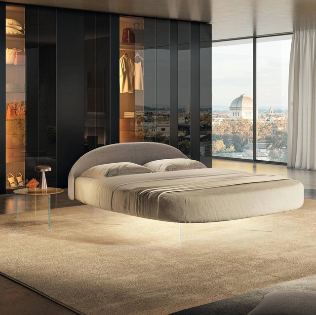 Letto matrimoniale Roundy Air 2898 di Lago