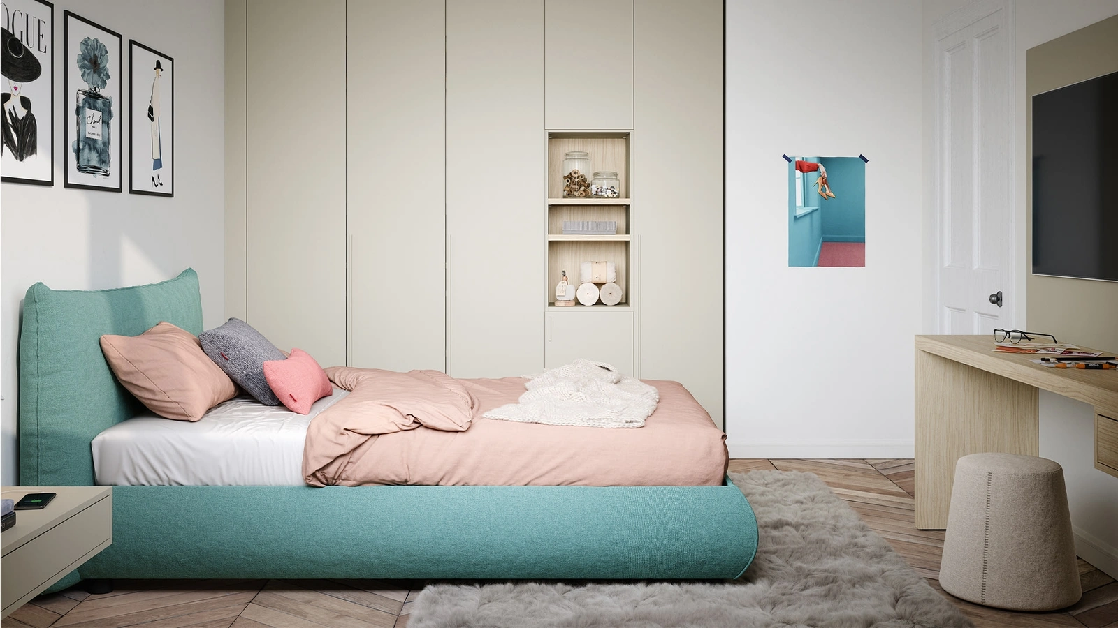 Letto singolo Roller di Nidi