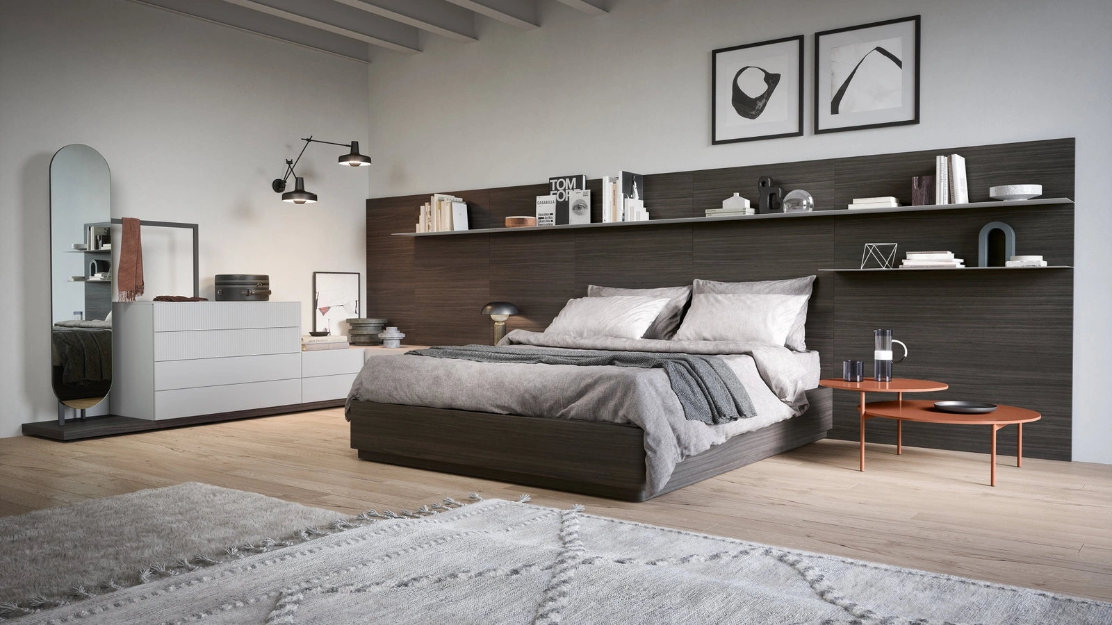 Letto Testiera Space di Novamobili