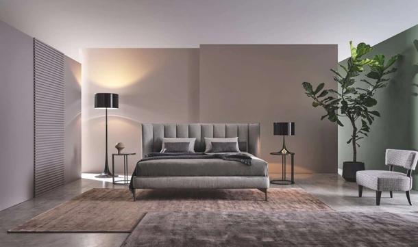 Letto matrimoniale con testiera Opéra di Twils