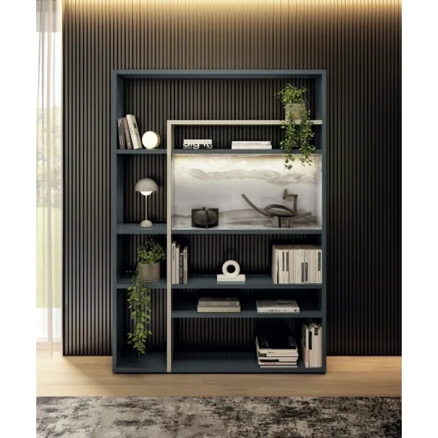 Libreria a muro 30mm 2733 di Lago