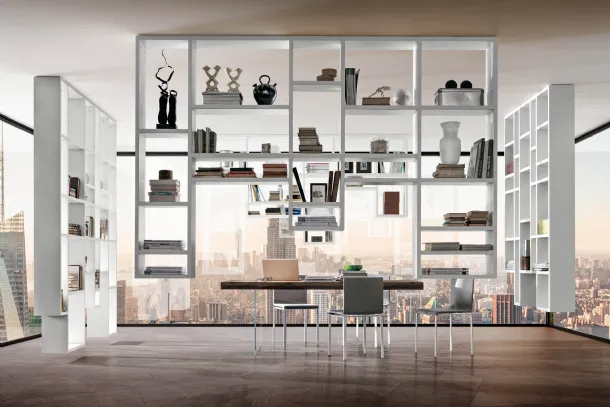 Libreria di design 30mm Weightless Sospesa al soffitto di Lago