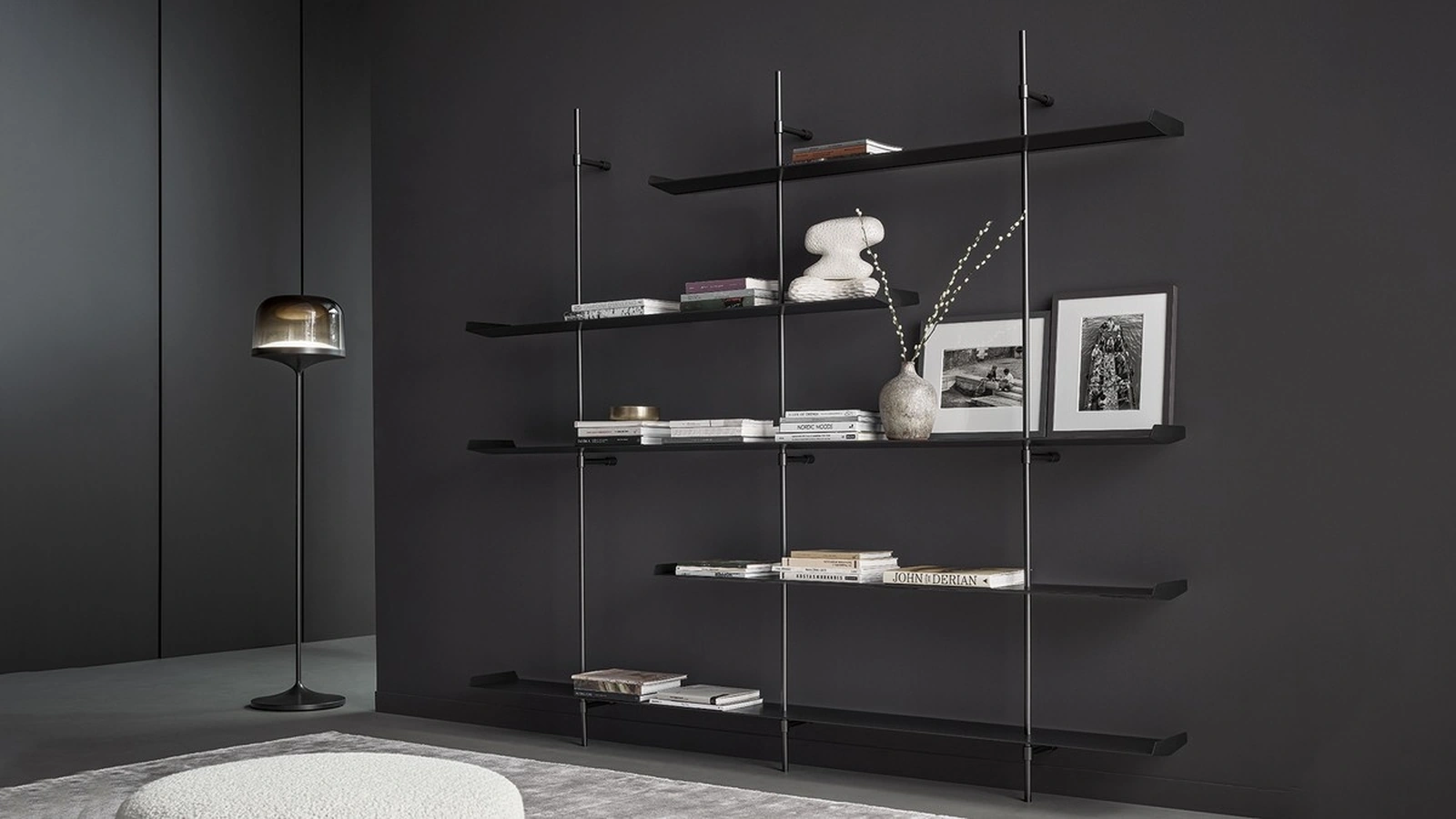 Libreria a muro di design Foil di Bonaldo