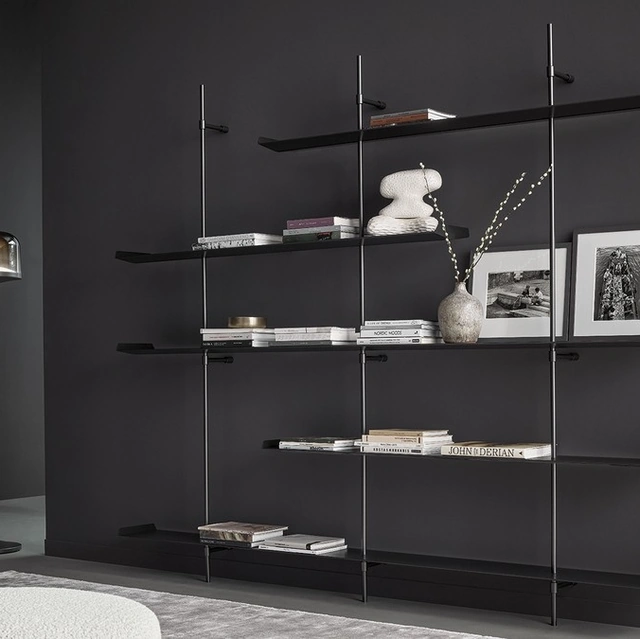 Libreria a muro di design Foil di Bonaldo