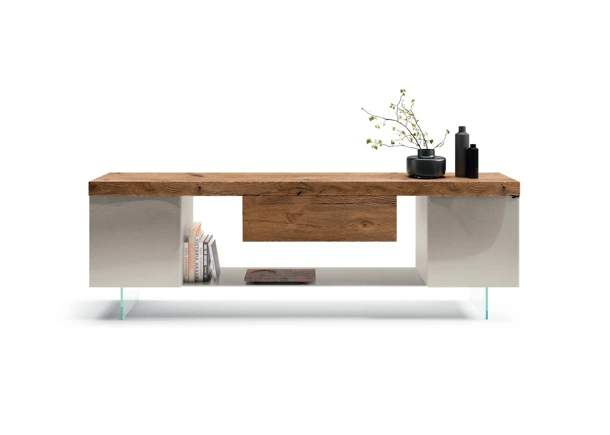Madia in vetro e legno 36e8 2107 di Lago