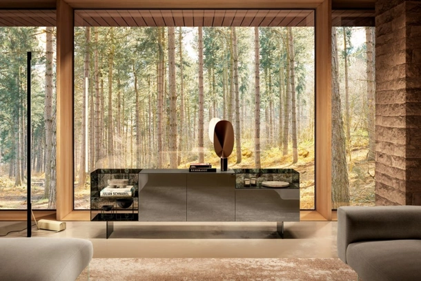 Madia 36e8 Glass 1325 in vetro di Lago