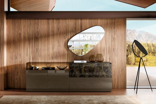 Madia 36e8 Glass 1334 in vetro di Lago