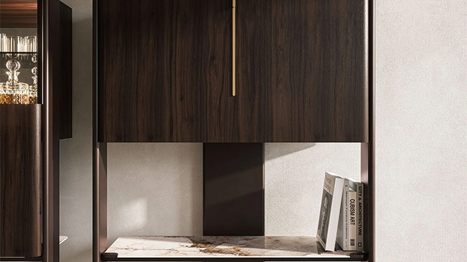 Madia di design Cremona di Cattelan Italia
