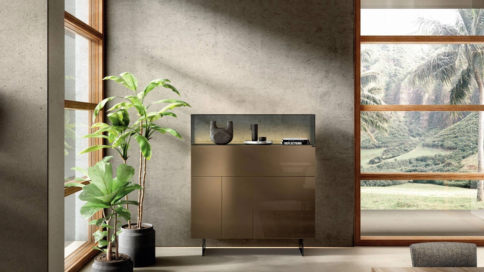 Madia 36e8 Glass 1352 di Lago