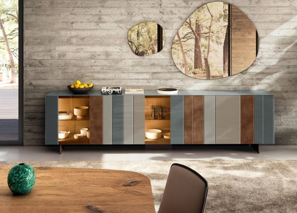 Madia in vetro NOW 1382B di Lago