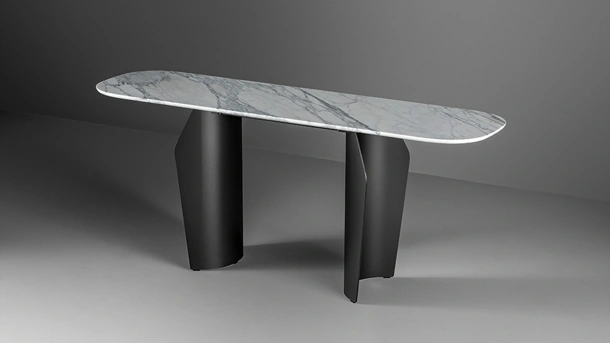 Mobile ingresso Flame Console Marmo di Bonaldo