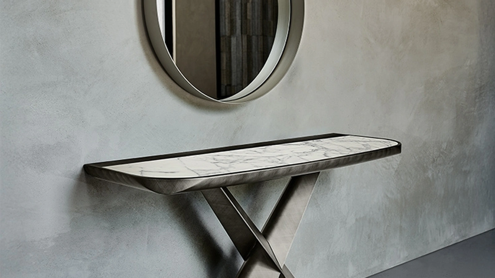 Consolle in ceramica Marmi Terminal Keramik Premium di Cattelan Italia
