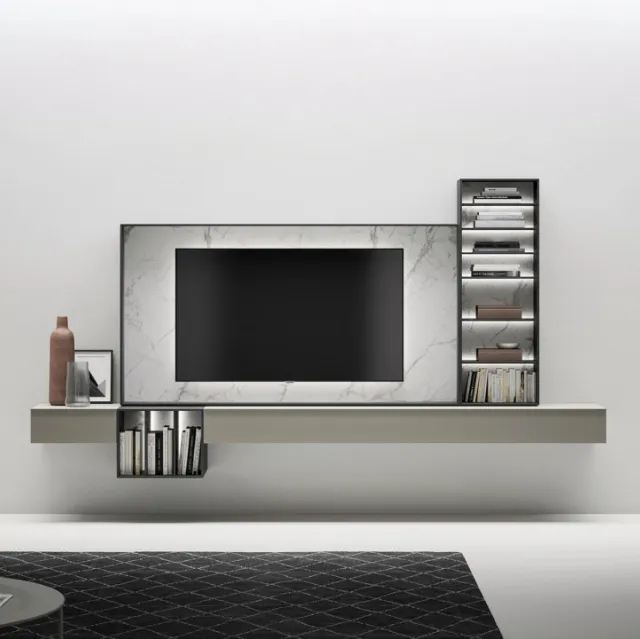 Mobile Porta Tv Freedhome Cornice di Caccaro