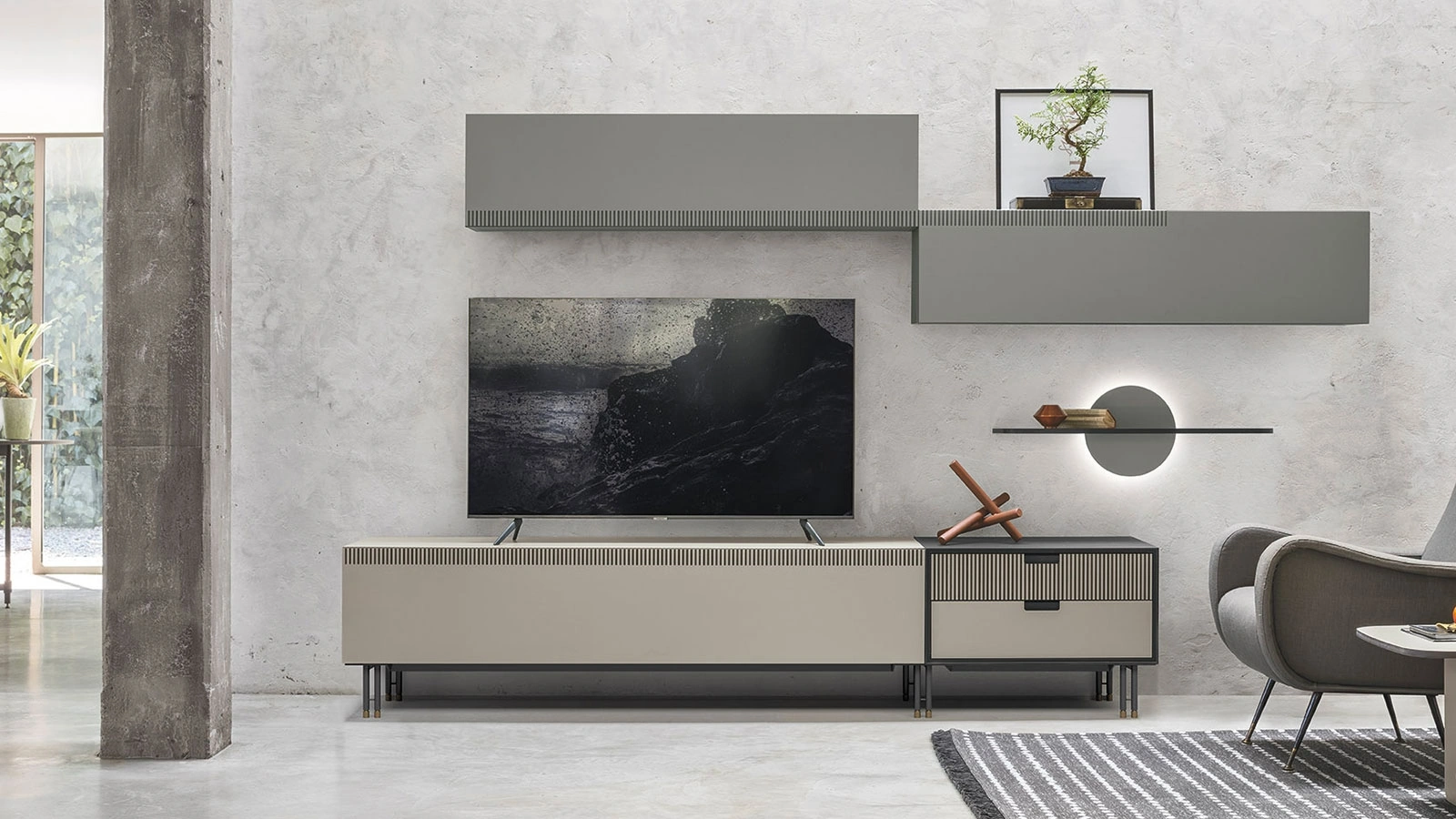 Mobile Porta Tv TIME UNIT TI 113 di Tomasella